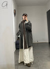 Mutedance 24 Autumn and Winter Cardigan Jacket Series MD-MD24FW11-OLIVE GREEN MD24FW10 MD24FW11